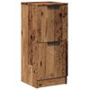 vidaXL sk&aelig;nk 30x30x70 cm konstrueret tr&aelig; antikt tr&aelig;