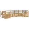 vidaXL Udend&oslash;rs sofagruppe 7 pcs Hvid 304 x 128,5 x 73 cm