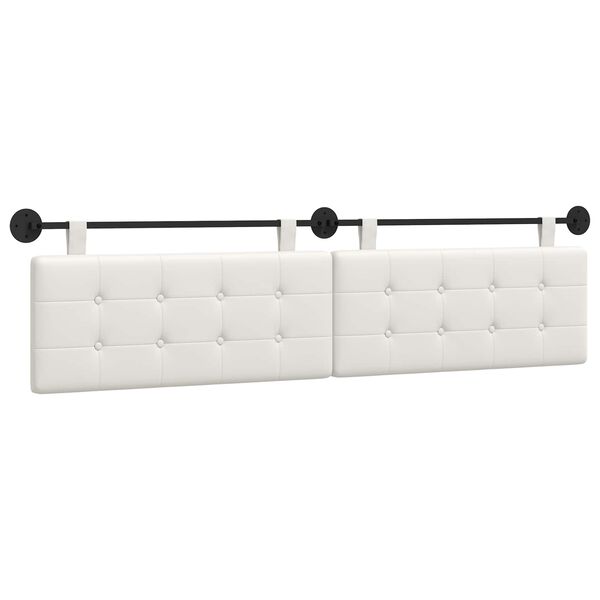 vidaXL H&aelig;ngende Hovedgavl V&aelig;gmonteret Faux l&aelig;der