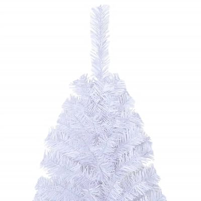 vidaXL kunstigt juletræ med tykke grene 120 cm PVC hvid