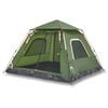 vidaXL 5-personers campingtelt kuppel quick-release gr&oslash;n