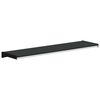 vidaXL Vindueskarm Sort med tr&aelig;struktur 100 x 20 x 4,5 cm PVC