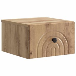 vidaXL V&aelig;gh&aelig;ngt Natbord Artisan-eg 33 x 34,5 x 20 cm Konstrueret tr&aelig;