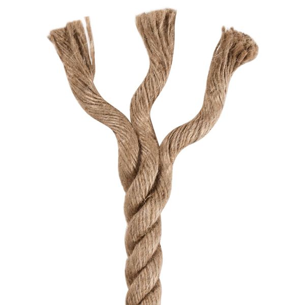 vidaXL reb 100 % jute 20 mm 50 m