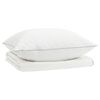 vidaXL 90% g&aring;sedun dyne s&aelig;t FULDA 2 pcs 135 x 200 cm Sommer 100 GSM