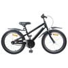 vidaXL B&oslash;rnecykel 18 tommer til 5-7 &aring;r gammel Sort