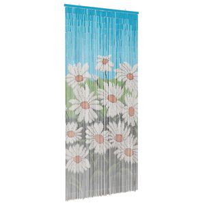 vidaXL Insekt D&oslash;r Gardin flerfarvet 200 x 90 cm Bambus
