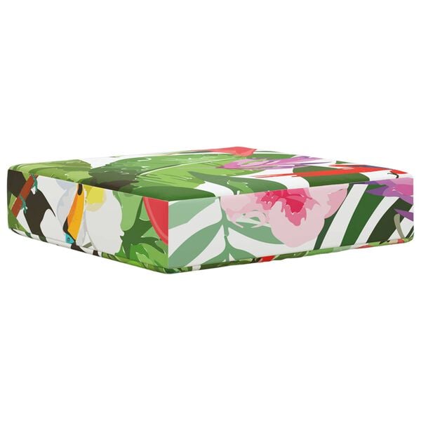 vidaXL Udend&oslash;rs S&aelig;depude farverig 40 x 40 x 8 cm 100% polyester