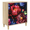 vidaXL Sideboard KIEL Sonoma-eg 69 x 33 x 75 cm Konstrueret tr&aelig;
