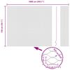 vidaXL Hegnsp&aelig;l S&oslash;lv 10 x 1,5 m (25 mm mesh) St&aring;l