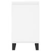 vidaXL skænke 2 stk. 40x35x70 cm konstrueret træ hvid