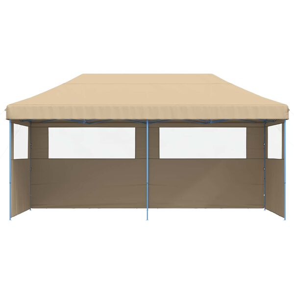 vidaXL Party Tent Beige 292 x 580 x 315 cm Oxford stof