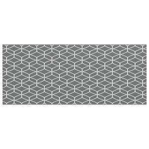 vidaXL Udend&oslash;rs t&aelig;ppe ARAKIL Gr&aring; og Hvid 600 x 250 cm 50% Polypropylen