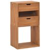 vidaXL opbevaringsskab 40x30x76 cm massivt teaktr&aelig;