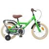 vidaXL B&oslash;rnecykel 14 tommer anbefalet til 3-5 &aring;r gammel Gr&oslash;n