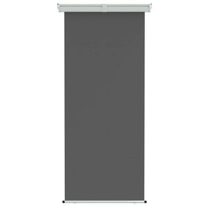 vidaXL Balkon Sidesk&aelig;rm 100% polyester jern st&aring;l