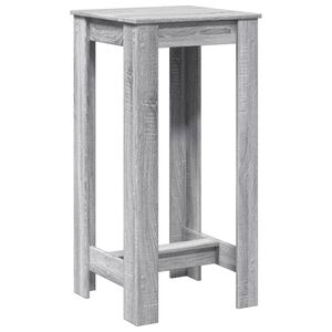 vidaXL barbord 51x50x103,5 cm konstrueret tr&aelig; gr&aring; sonoma-eg