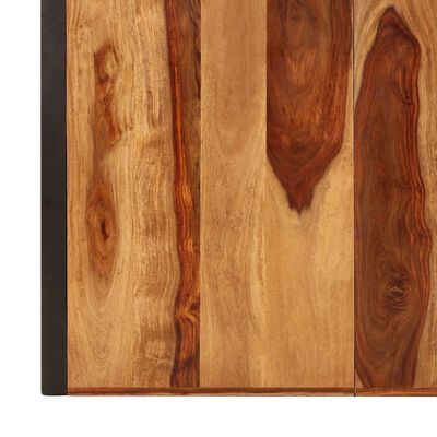 vidaXL spisebord i massivt sheeshamtræ 200 x 100 x 75 cm