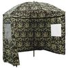 vidaXL Fisker Parasol Camouflage 300 x 240 cm Oxford polyester