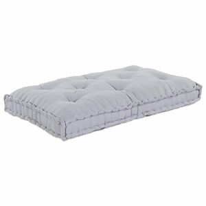 vidaXL Palle Sofa Pude Gr&aring; 120 x 80 x 12 cm Stof