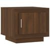 vidaXL sofabord 51x50x45 cm konstrueret tr&aelig; brun egetr&aelig;sfarve