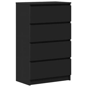 vidaXL sk&aelig;nk 60x35x98,5 cm konstrueret tr&aelig; sort