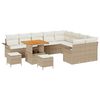 vidaXL Havesofa S&aelig;t 12 stk. 11-Antal s&aelig;der Beige og creme