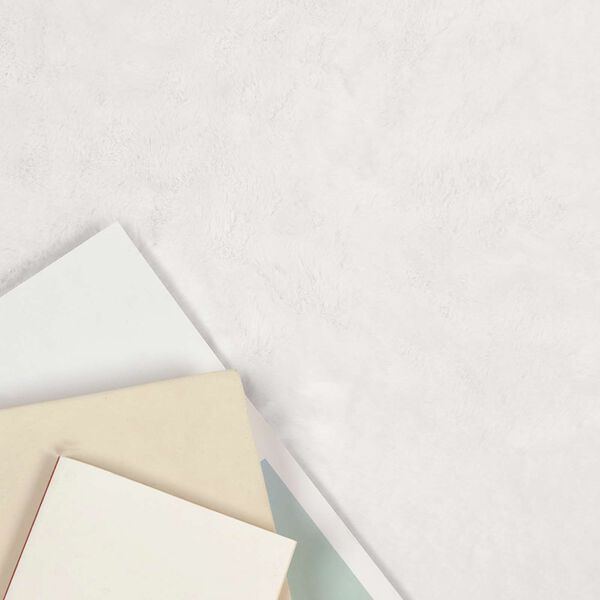 vidaXL Faux Kanin Pels T&aelig;ppe Olite Hvid 100 x 200 cm Polyester