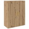 vidaXL Highboard Artisan Egetr&aelig; 69,5 x 34 x 180 cm Konstrueret tr&aelig;