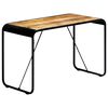 vidaXL spisebord 118 x 60 x 76 cm massivt ru mangotr&aelig;