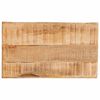 vidaXL Endebord Brun 60 x 35 x 46 cm Massivt mangotr&aelig;