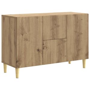 vidaXL Sideboard Artisan-eg 89 x 34,5 x 60 cm Konstrueret tr&aelig;