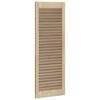 vidaXL Skabsd&oslash;r 2 pcs Naturfarvet 110 x 2,1 x 39,5 cm Massiv fyrretr&aelig;