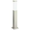 vidaXL pullertlampe 50 cm rustfrit st&aring;l IP44