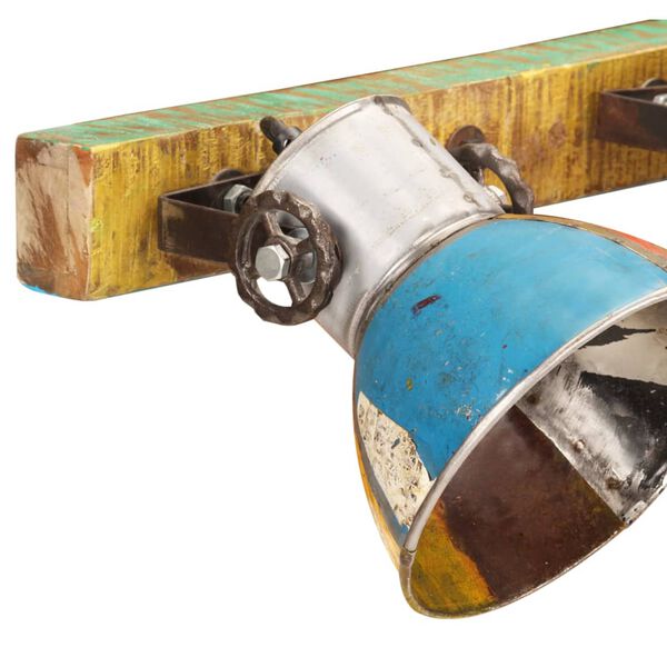 vidaXL industriel v&aelig;glampe 90x25 cm E27 flerfarvet