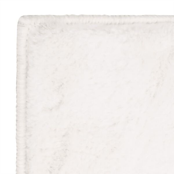 vidaXL gulvt&aelig;ppe 180x270 cm kunstig kaninpels cremefarvet