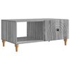 vidaXL Sofabord Gr&aring; sonoma-eg 90 x 50 x 40 cm Konstrueret tr&aelig;