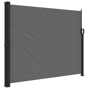 vidaXL udtr&aelig;kkelig sidemarkise antracit 160x300 cm