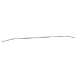 vidaXL Tarpaulin Bracket til Trailere S&oslash;lv 136-218 cm