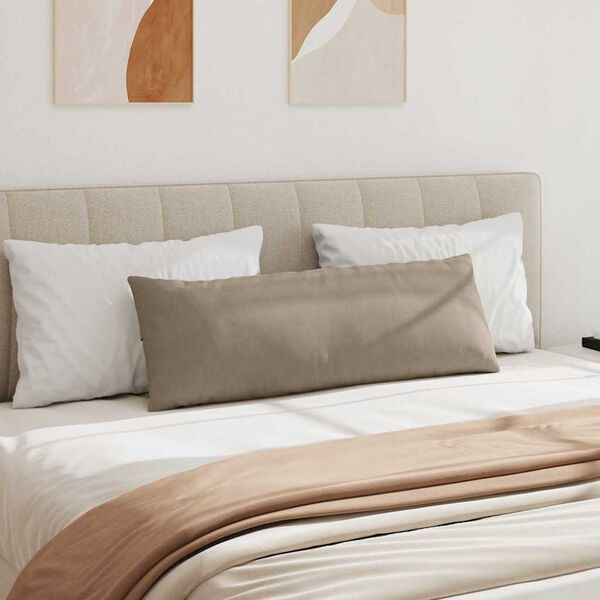 vidaXL Sofapuder 2 pcs Gr&aring;brun 120 x 40 cm Stof