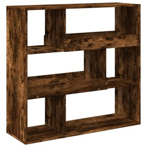 vidaXL rumdeler 100x33x94,5 cm konstrueret tr&aelig; r&oslash;get egetr&aelig;sfarve