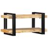 vidaXL v&aelig;ghylde 70x33x35 cm massivt ru mangotr&aelig;