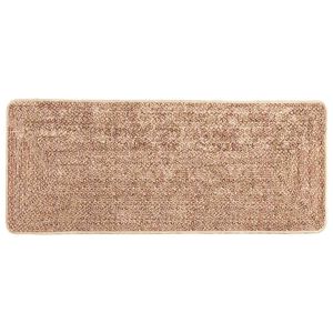 vidaXL T&aelig;ppe Runner MARSA Gul 50 x 100 cm Polyester og PVC