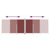 vidaXL sammenrullelig sidemarkise 200x600 cm brun