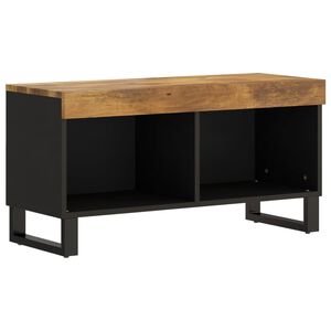 vidaXL tv-bord 85x33x43,5 cm massivt mangotr&aelig;