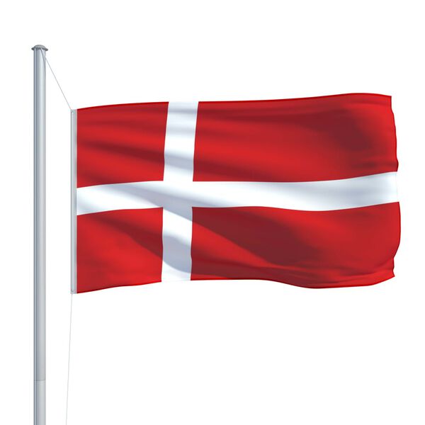 vidaXL det danske flag 90x150 cm