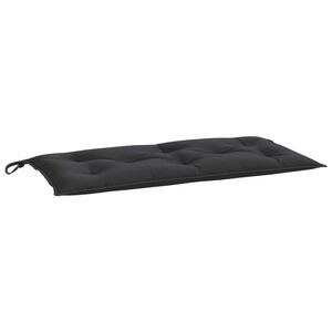 vidaXL hynde til haveb&aelig;nk 100x50x7 cm oxfordstof sort