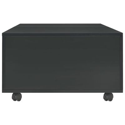 vidaXL sofabord 120 x 60 x 35 cm sort højglans