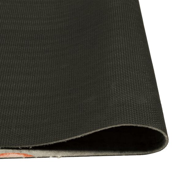 vidaXL k&oslash;kkent&aelig;ppe 45x150 cm tomatdesign vaskbart velour