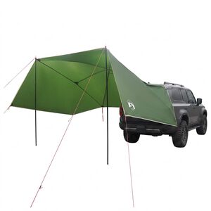 vidaXL Bil Telt 308 x 215 x 220 cm Gr&oslash;n Polyester og St&aring;l